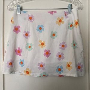 Princess Polly MISHKA MINI SKIRT WHITE